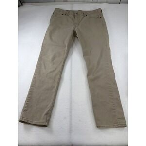 Levi's 511 Jeans Men's 36x32 Beige Khaki Reg. Fit Khaki  Denim Jeans